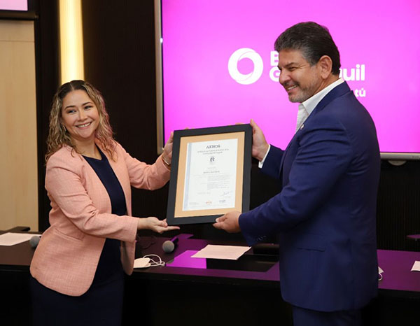 El Banco Guayaquil de Ecuador certifica su “Continuidad del Negocio”