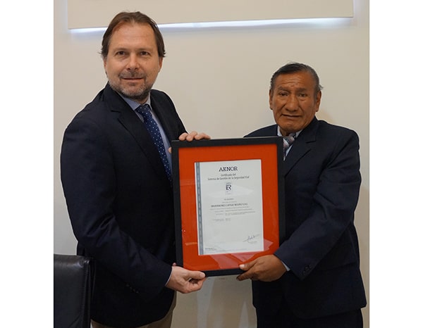 Inversiones Látigo Negro obtiene ISO 39001